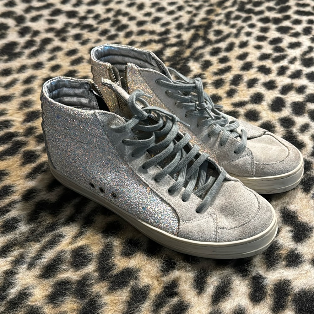 P448 Sparkle Hightop Sneakers